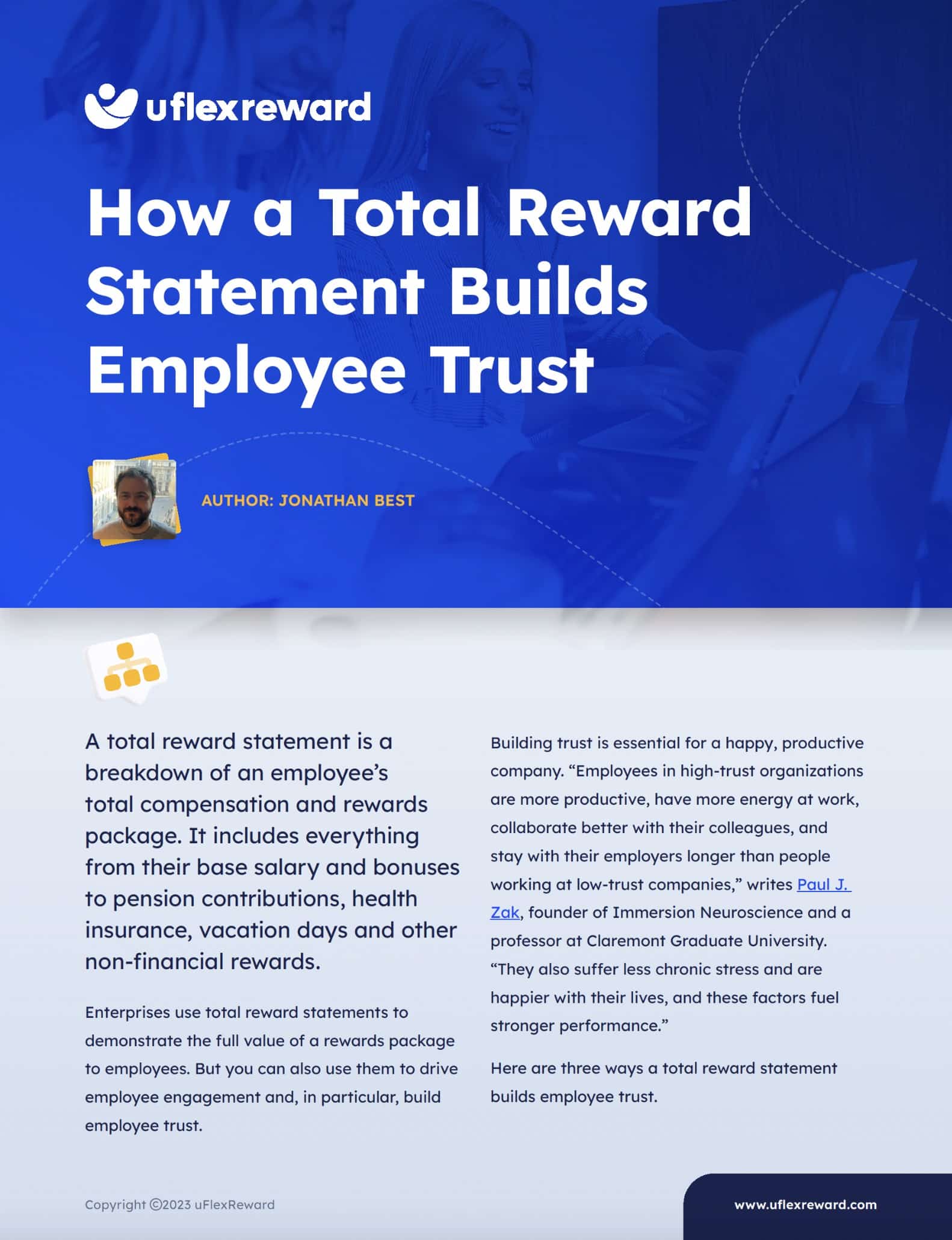 How Total Reward Statement Builds Employee Trust document cover