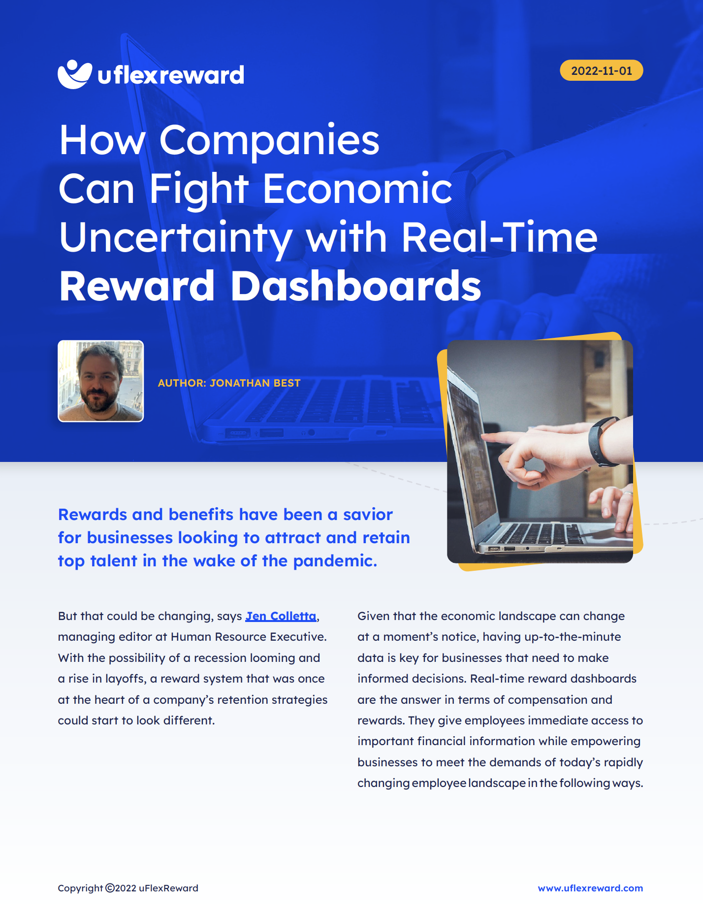 How Companies Can Fight Economic Uncertainty with Real-Time Reward Dashboards