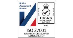 ISO 27001 UKAS seal