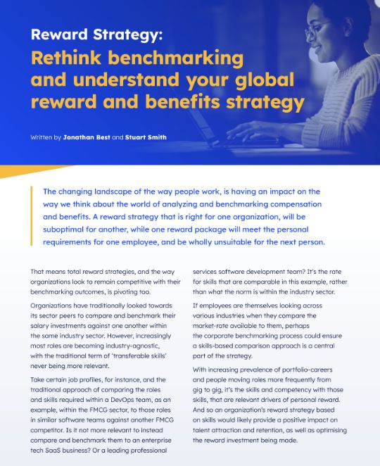 Reward Strategy: Rethink Benchmarking document cover