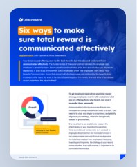 Six Ways to Communicate Rewards document cover