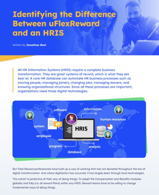 Difference Between uFlexReward and An HRIS document cover