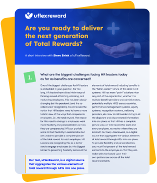 Next Generation of Total Rewards document pages