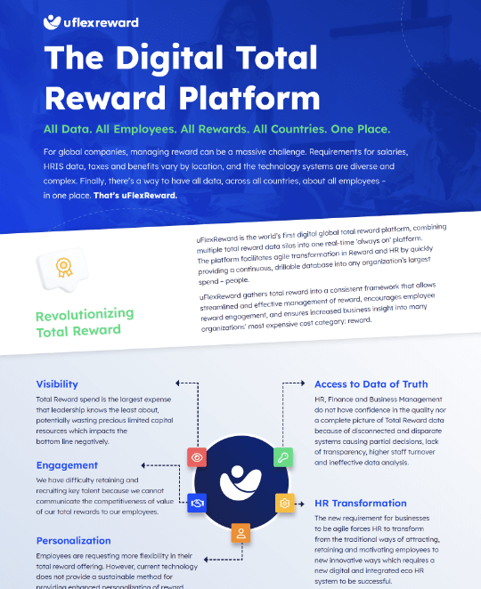 The Digital Total Reward Platform document cover