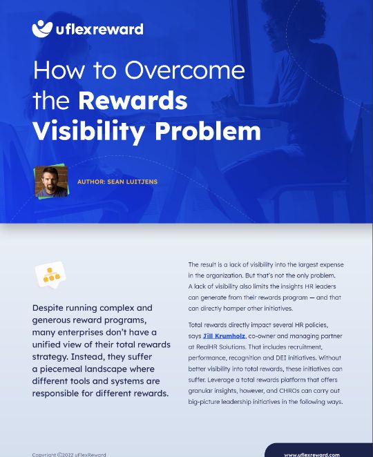 How to Overcome the Rewards Visibility Problem document cover