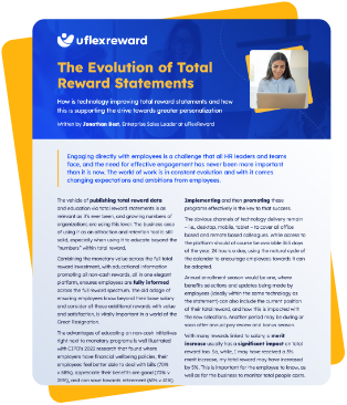 The Evolution of Total Reward Statements document pages